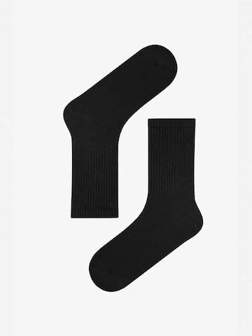 Penti Sokken 'PENTI Basic Tennis Paar Kinder-Sneakersocken' in Zwart