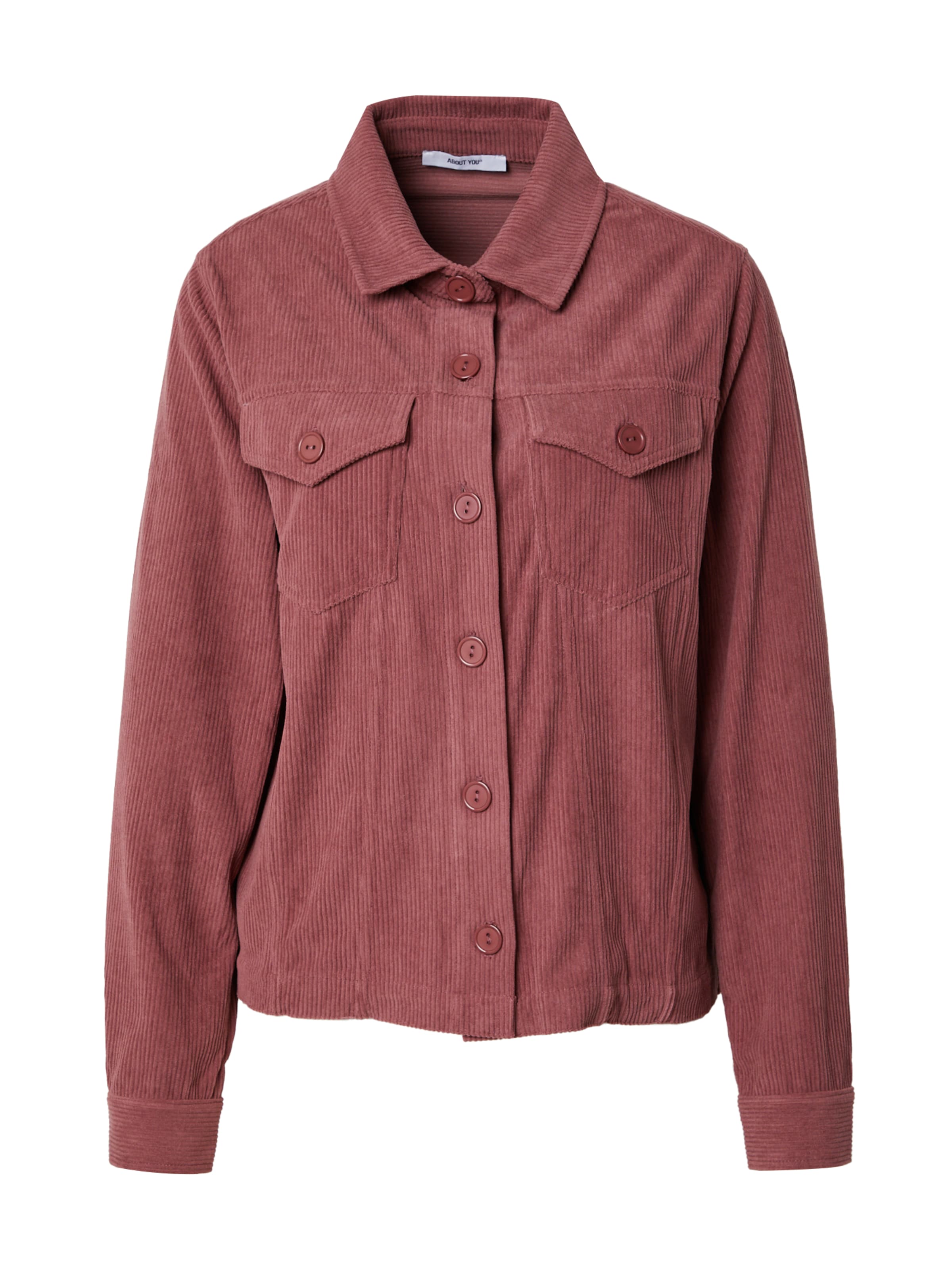 ABOUT YOU Between-Season Jacket 'Hailey' in Pink: front