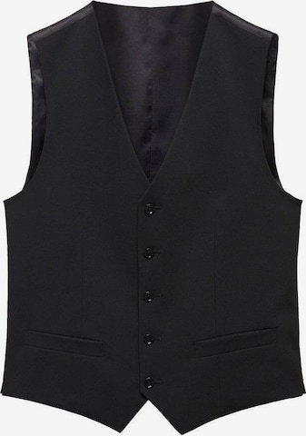 MANGO MAN Suit Vest 'Paulo' in Black: front