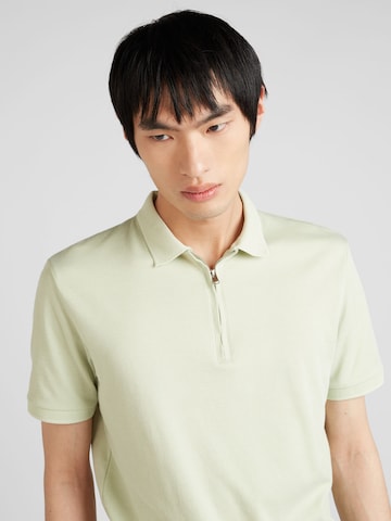 T-Shirt 'Fave' SELECTED HOMME en vert