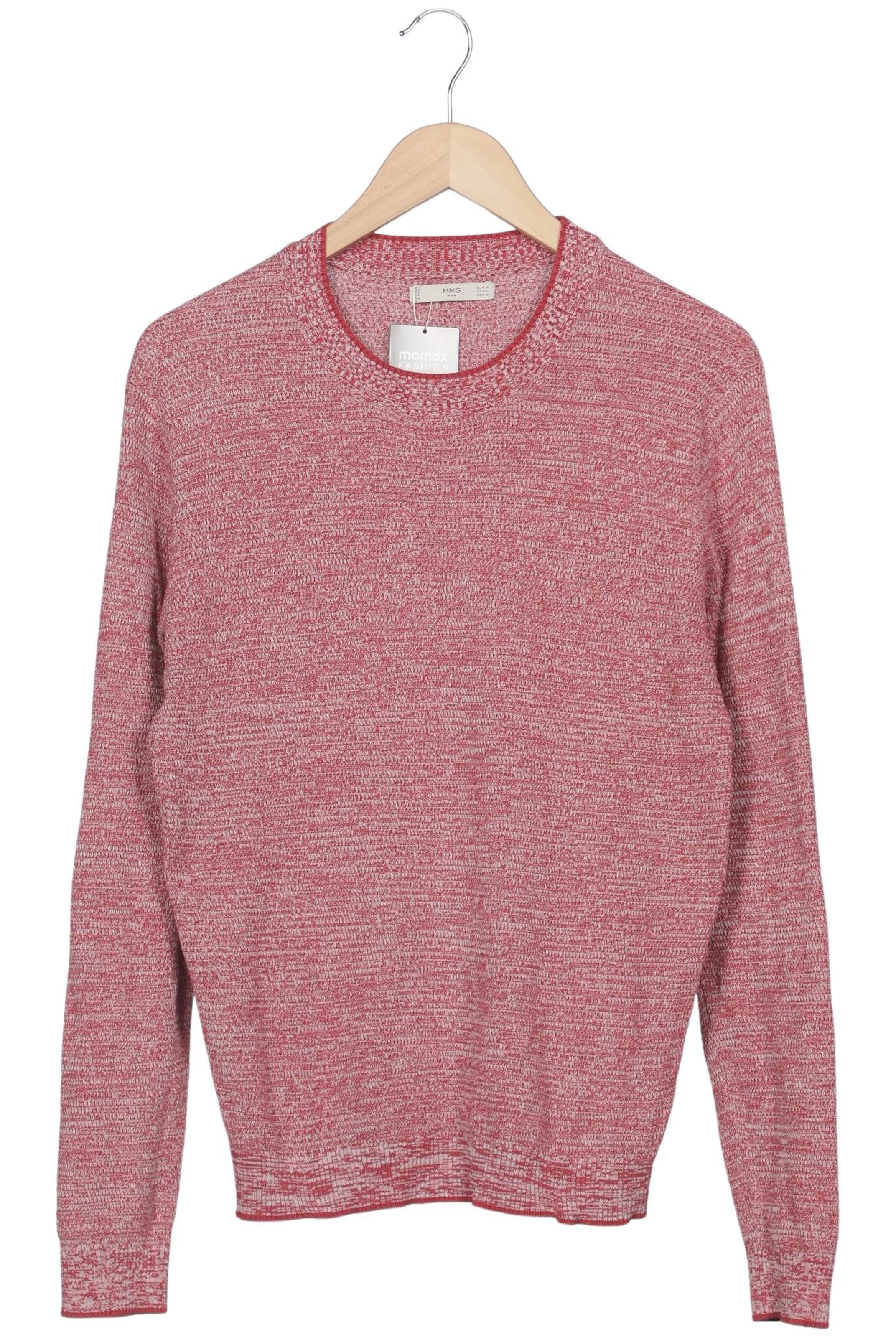 MANGO MAN Pullover M in Rot: Vorderseite