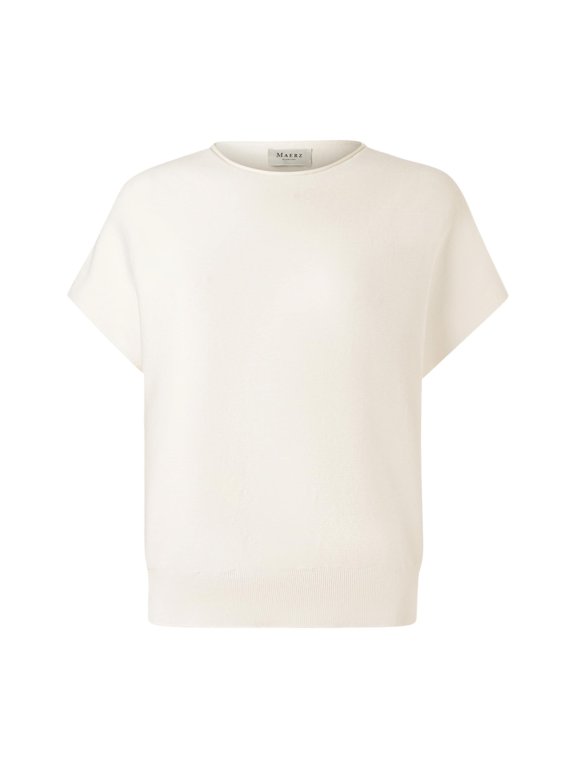 MAERZ Muenchen Trui ' 323200 ' in Wit: voorkant