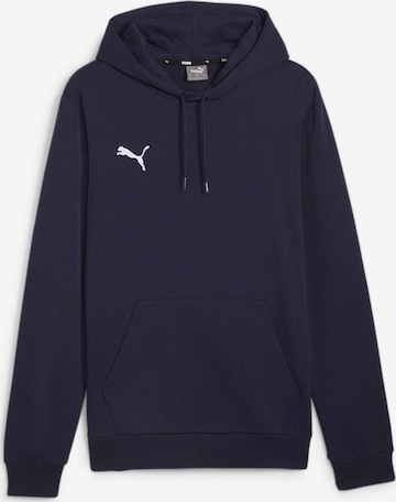 Felpa sportiva 'Team Goal' di PUMA in blu: frontale