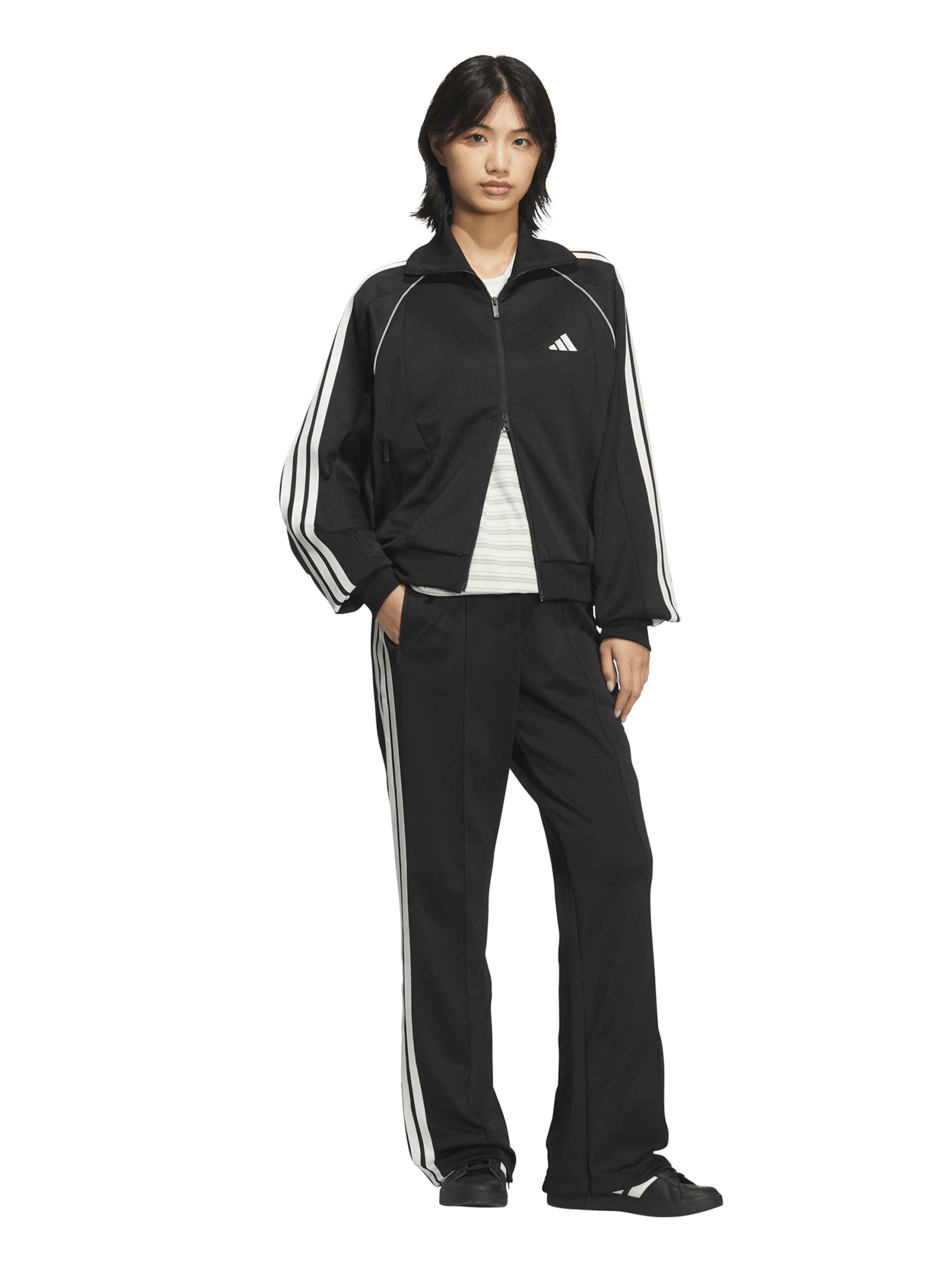ADIDAS SPORTSWEAR Sportjacke in Schwarz