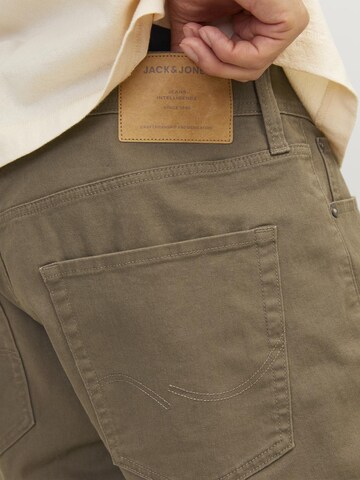 JACK & JONES Обычный Джинсы 'Rick Original' в Коричневый