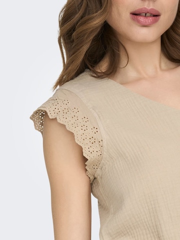 ONLY - Blusa 'Thyra' em cinzento