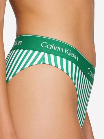 Classico Bikini 'BIKINI LV00Q61132' di Calvin Klein Jeans in verde