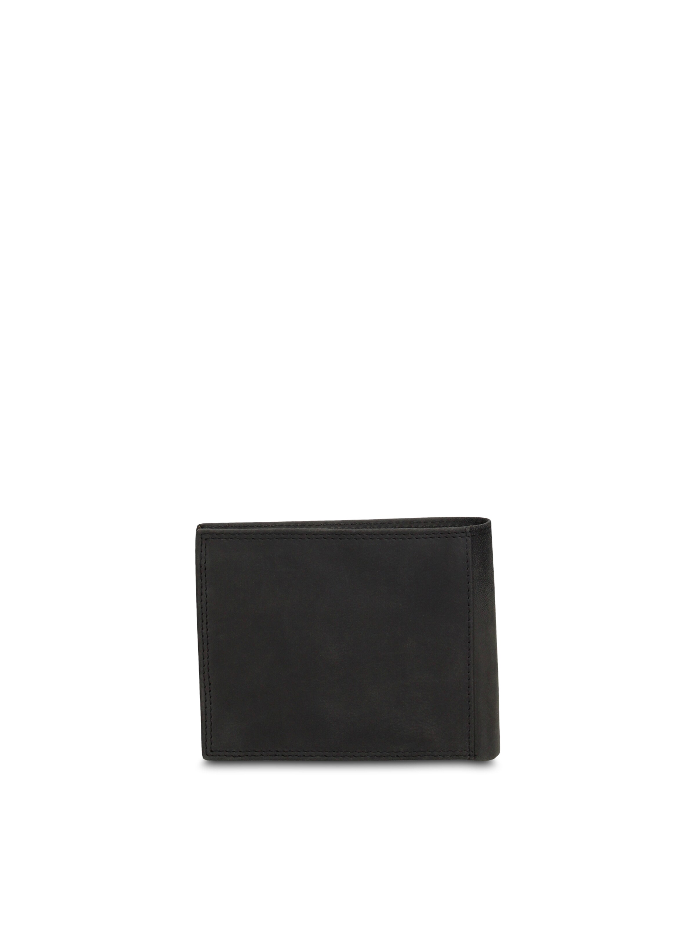 Portamonete 'Vera' di cotton belt in nero
