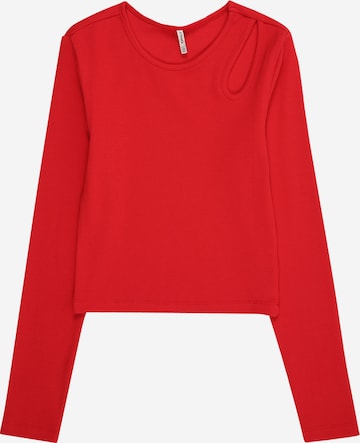 raudona ONLY GIRLS Marškinėliai 'KOGNESSA': priekis