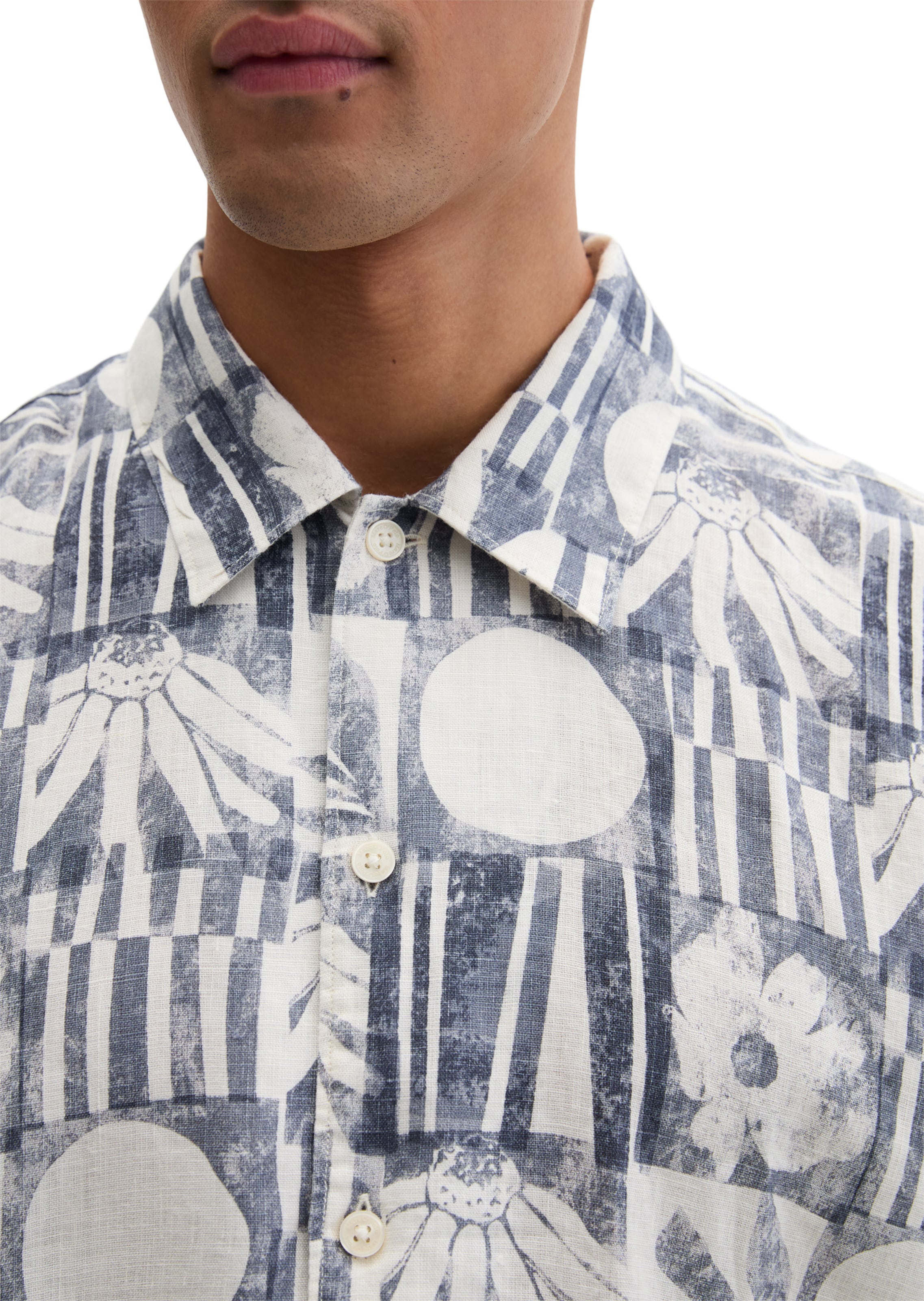 Marc O'Polo Regular Fit Hemd in Blau
