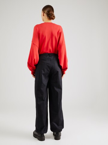 Effilé Pantalon 'Kalis' mazine en noir