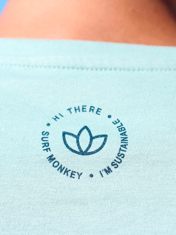 Surf Monkey - Camiseta en verde