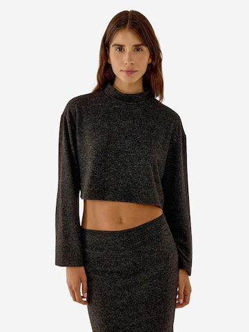 Hiccup Shirt in Schwarz: Vorderseite