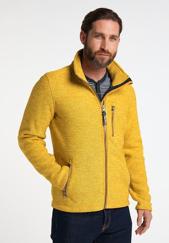 Schmuddelwedda Fleece Jacket in Yellow: front