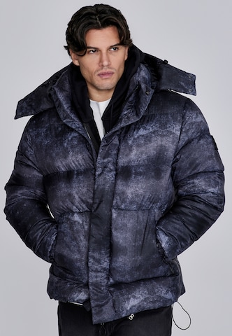 Veste d’hiver SikSilk en gris : devant