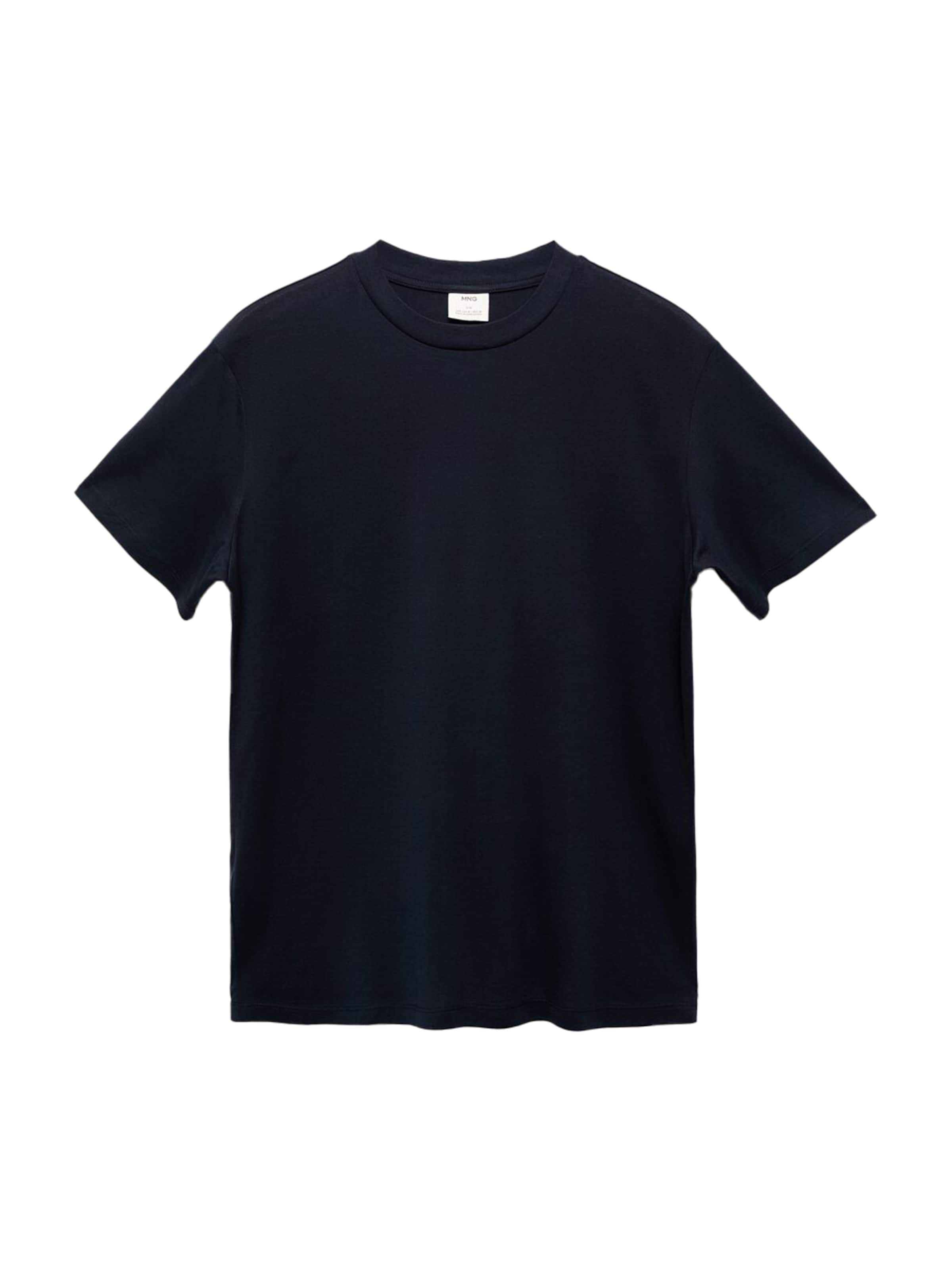 MANGO MAN T-Shirt 'BELLOW' in Blau: Vorderseite