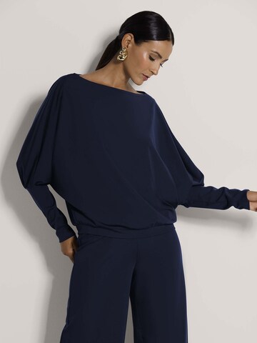 T-shirt MADELEINE en bleu : devant