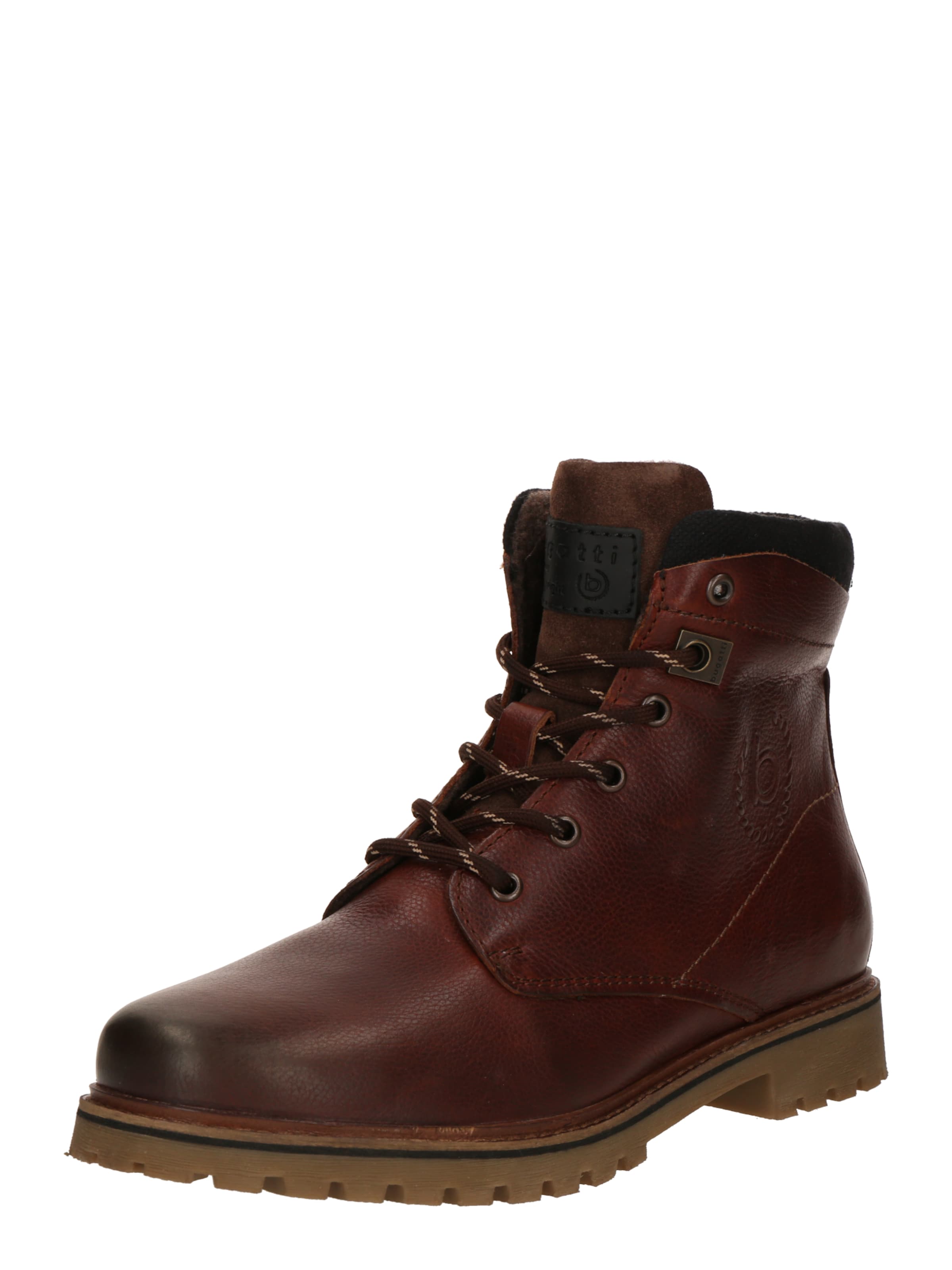 bugatti Nöörsaapad, värv pruun: eest vaates