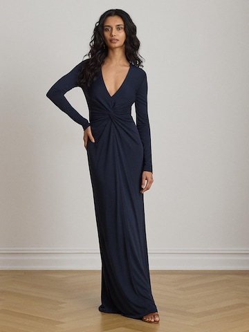 Lauren Ralph Lauren Společenské šaty – modrá: přední strana