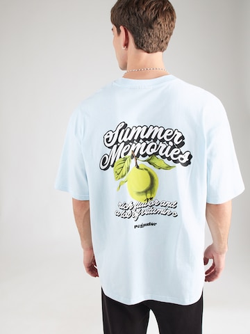 Pegador T-shirt 'Farren' i blå: framsida