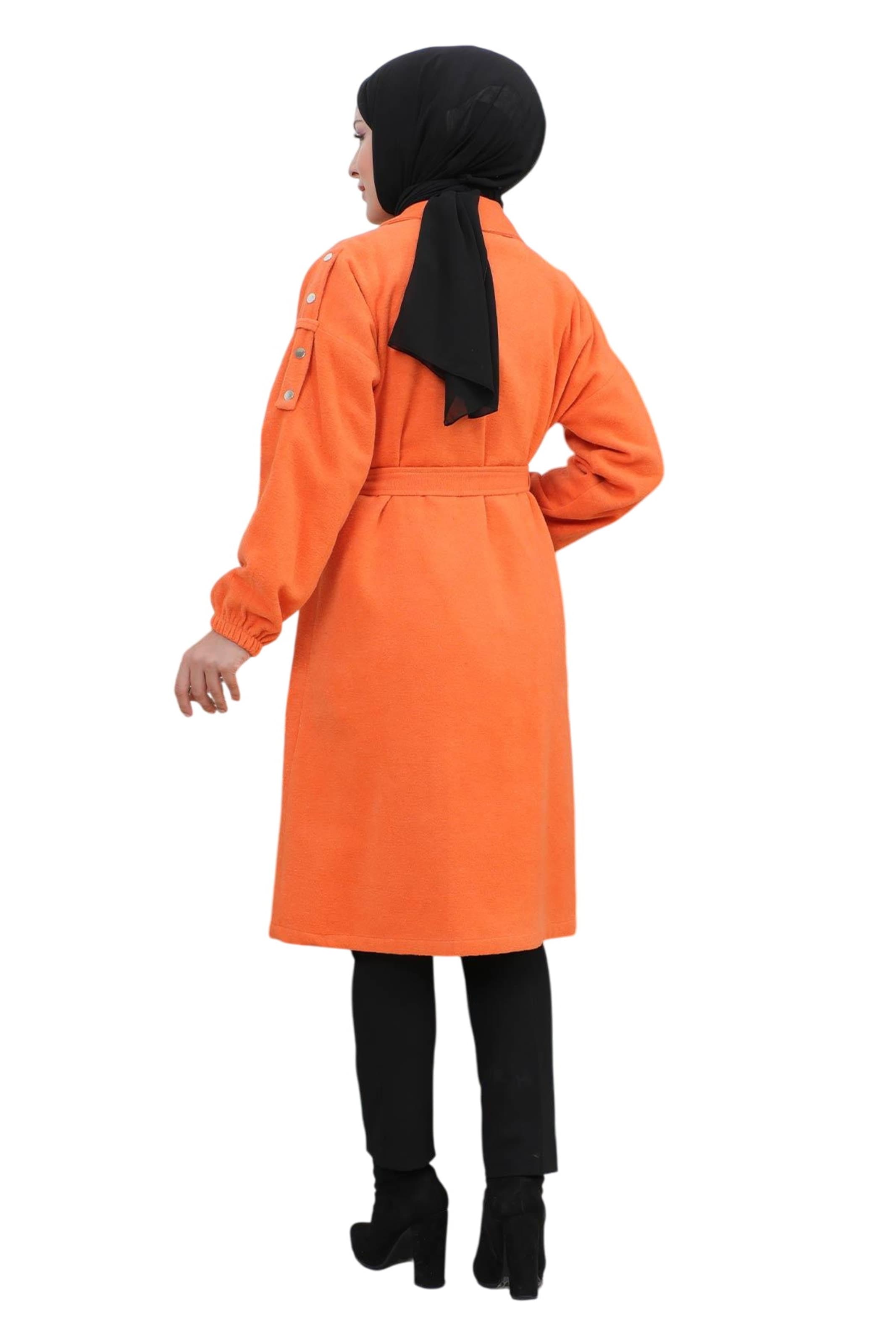 MODAMIHRAM Between-seasons coat in Orange
