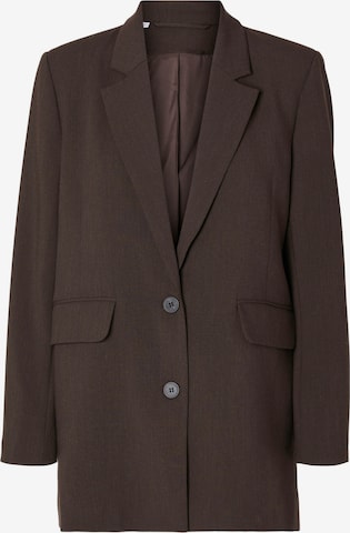 Blazer 'SLFRITA' SELECTED en marron : devant