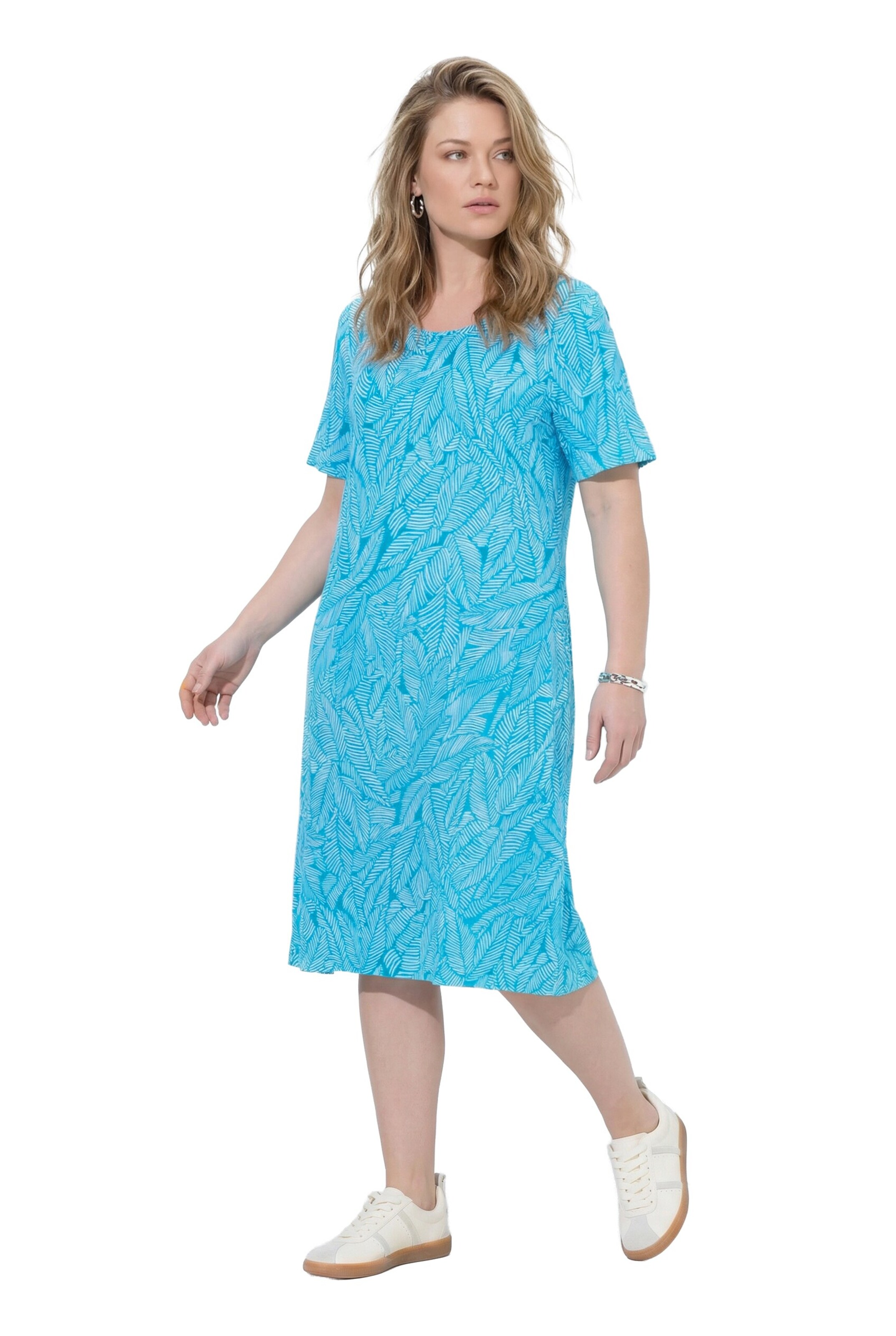 Ulla Popken Dress in Blue