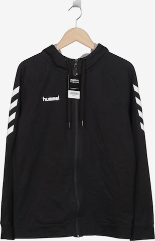 Hummel Kapuzenpullover M in Schwarz: Vorderseite