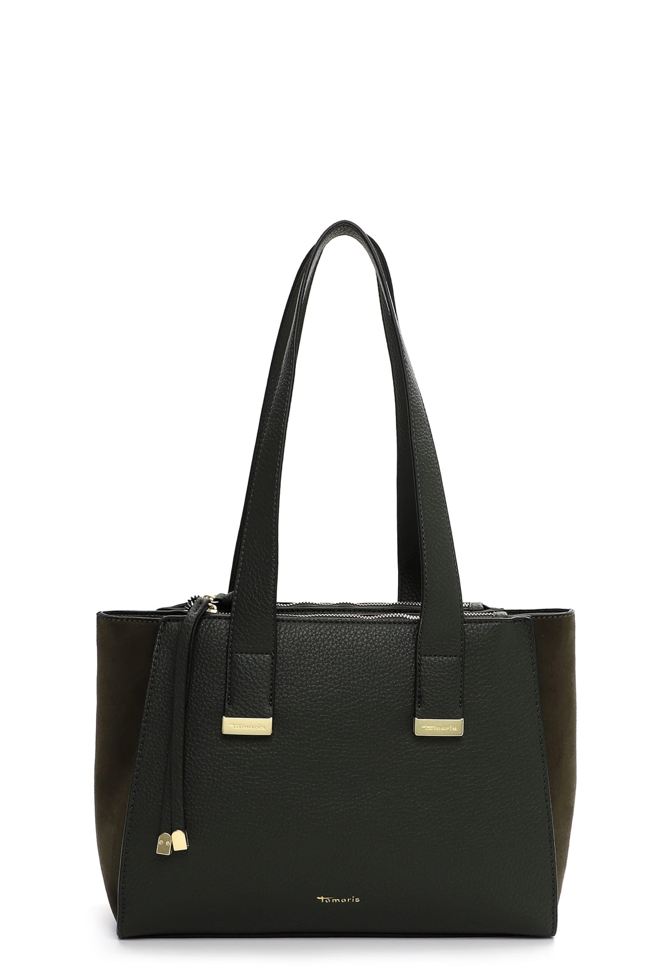 Tamaris Shopper 'Galina' in de kleur Donkergroen, Productweergave