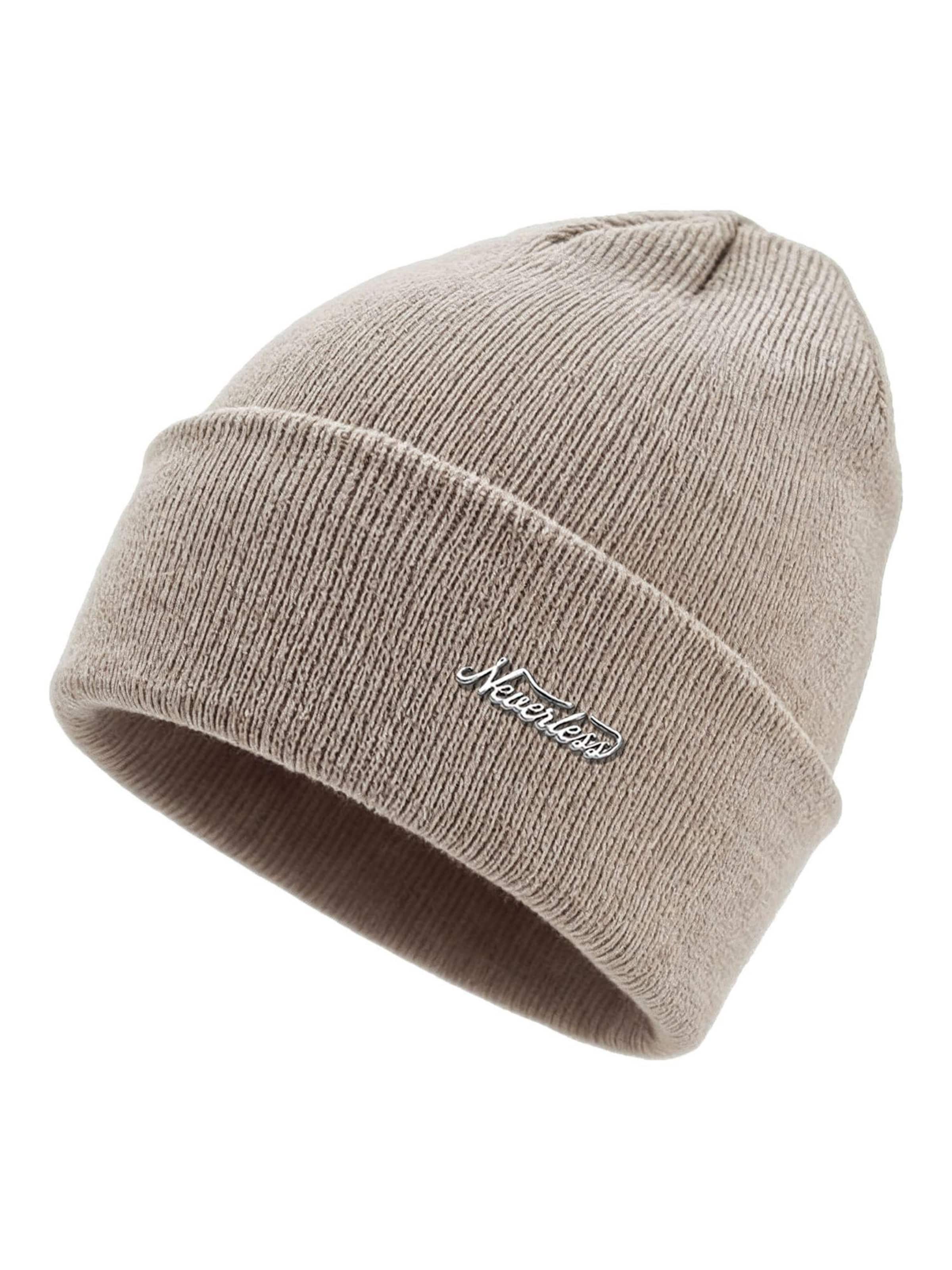 Neverless Mütze '36940'‌‌‌‌‌ in beige, Produktansicht
