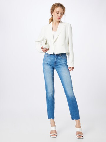 7 for all mankind Skinny Jeansy 'ROXANNE' w kolorze niebieski