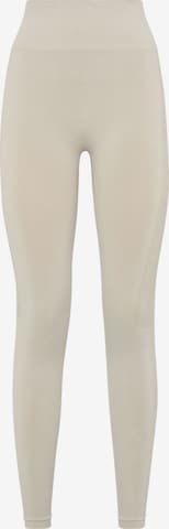 Plein Sport - Skinny Pantalón deportivo en gris: frente