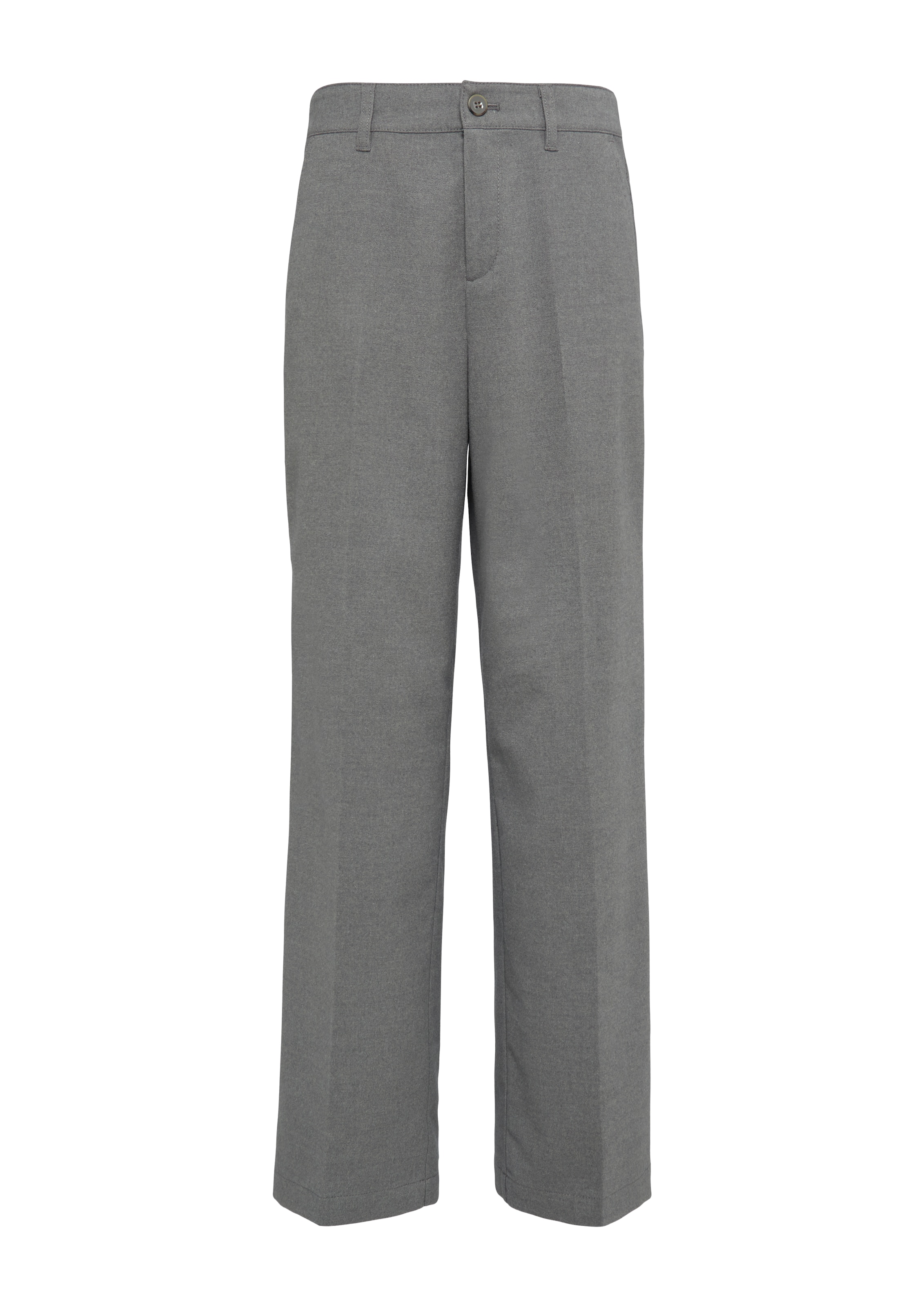 s.Oliver Spodnie w kant w kolorze szary: przód