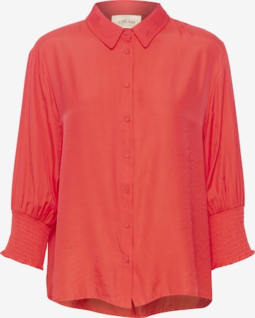 Cream Bluse 'Nola' i orange: forside
