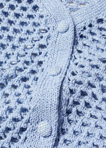 Cardigan 'Selpak' MANGO en bleu