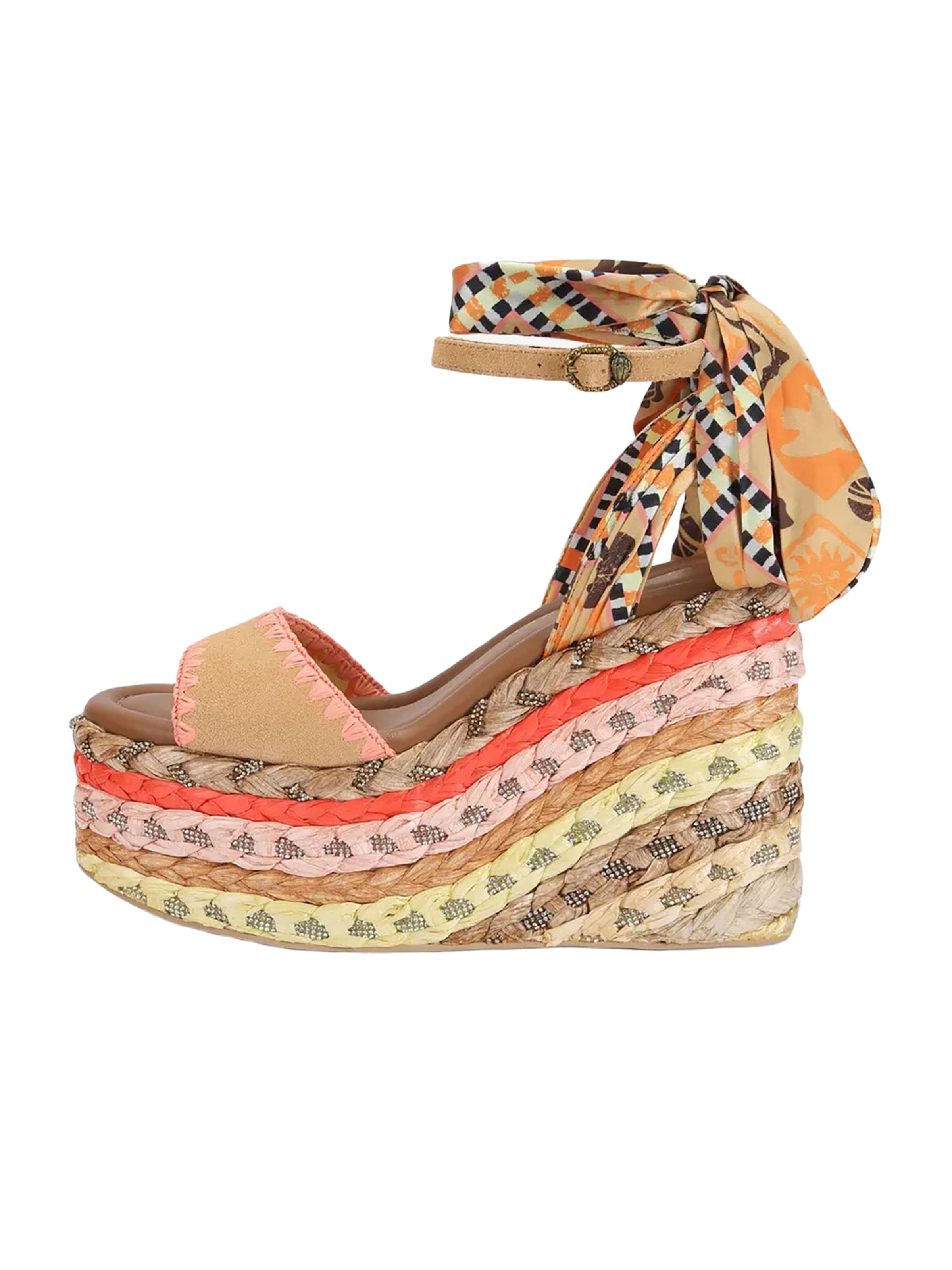 Sandales Kurt Geiger en mélange de couleurs : devant
