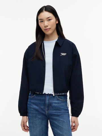 Tommy Jeans Between-season jacket in Blue: front