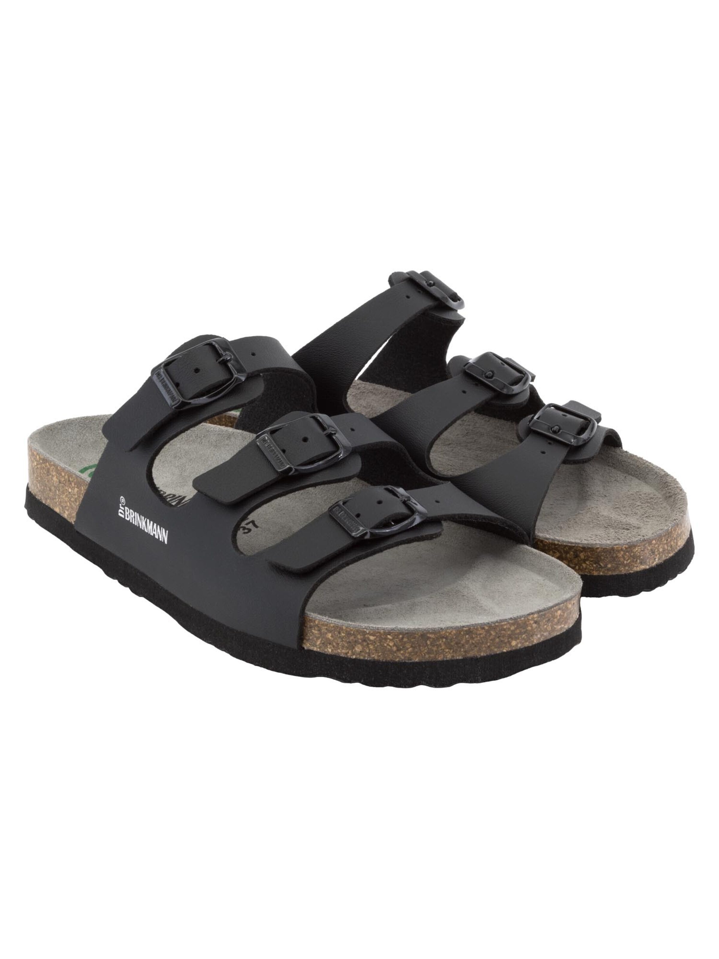 DR. BRINKMANN Pantolette 'Novelda'‌‌‌‌‌‌‌ in Schwarz