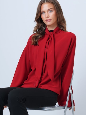 Trend Alaçatı Stili Φθινοπωρινό και ανοιξιάτικο μπουφάν σε κόκκινο