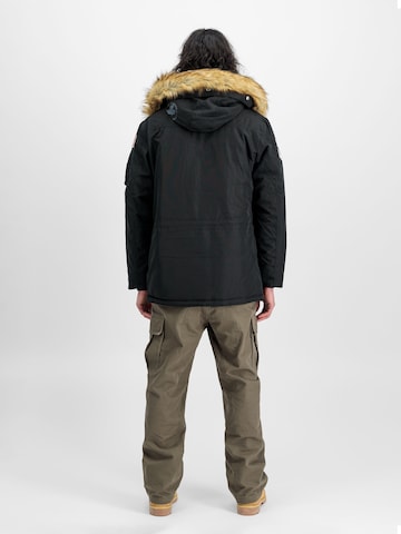 ALPHA INDUSTRIES Winterjacke 'Polar'‌‌‌‌‌‌‌‌‌‌ in Schwarz