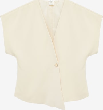 Koton Gilet in Beige: voorkant