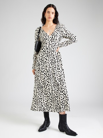 Fabienne Chapot Jurk 'Doris' in Beige: voorkant