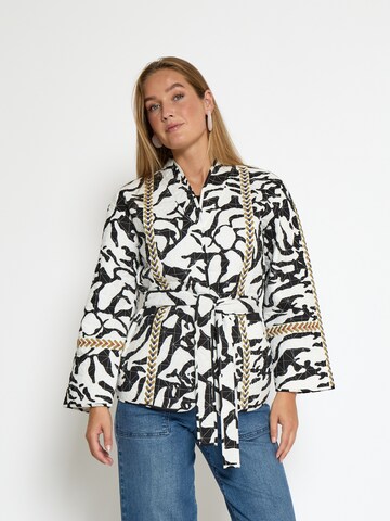 Veste mi-saison 'Tansenia' Peppercorn en gris : devant