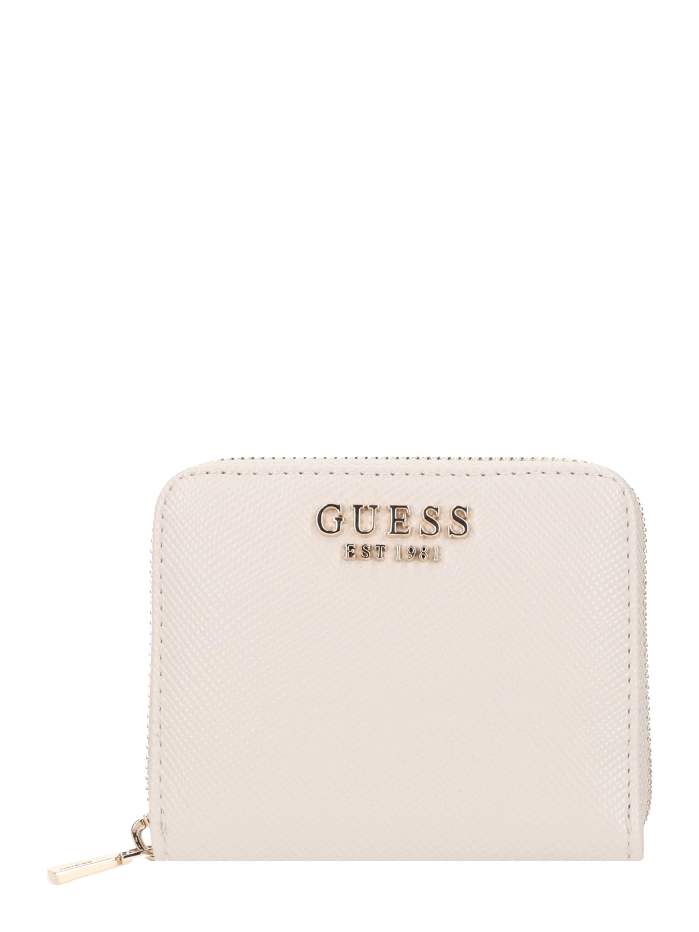 Porte-monnaies 'Laurel' GUESS en beige : devant