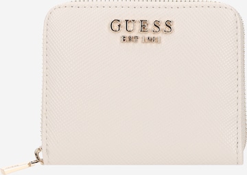 Porte-monnaies 'Laurel' GUESS en beige : devant