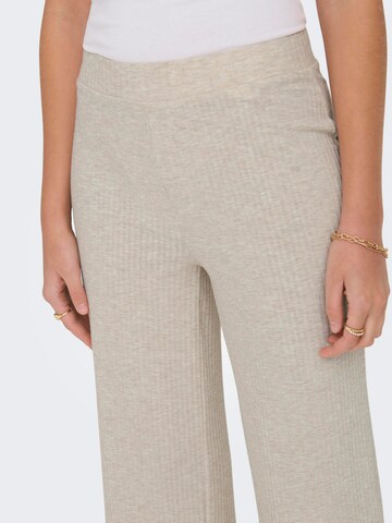 Wide Leg Pantalon 'NELLA' ONLY en beige