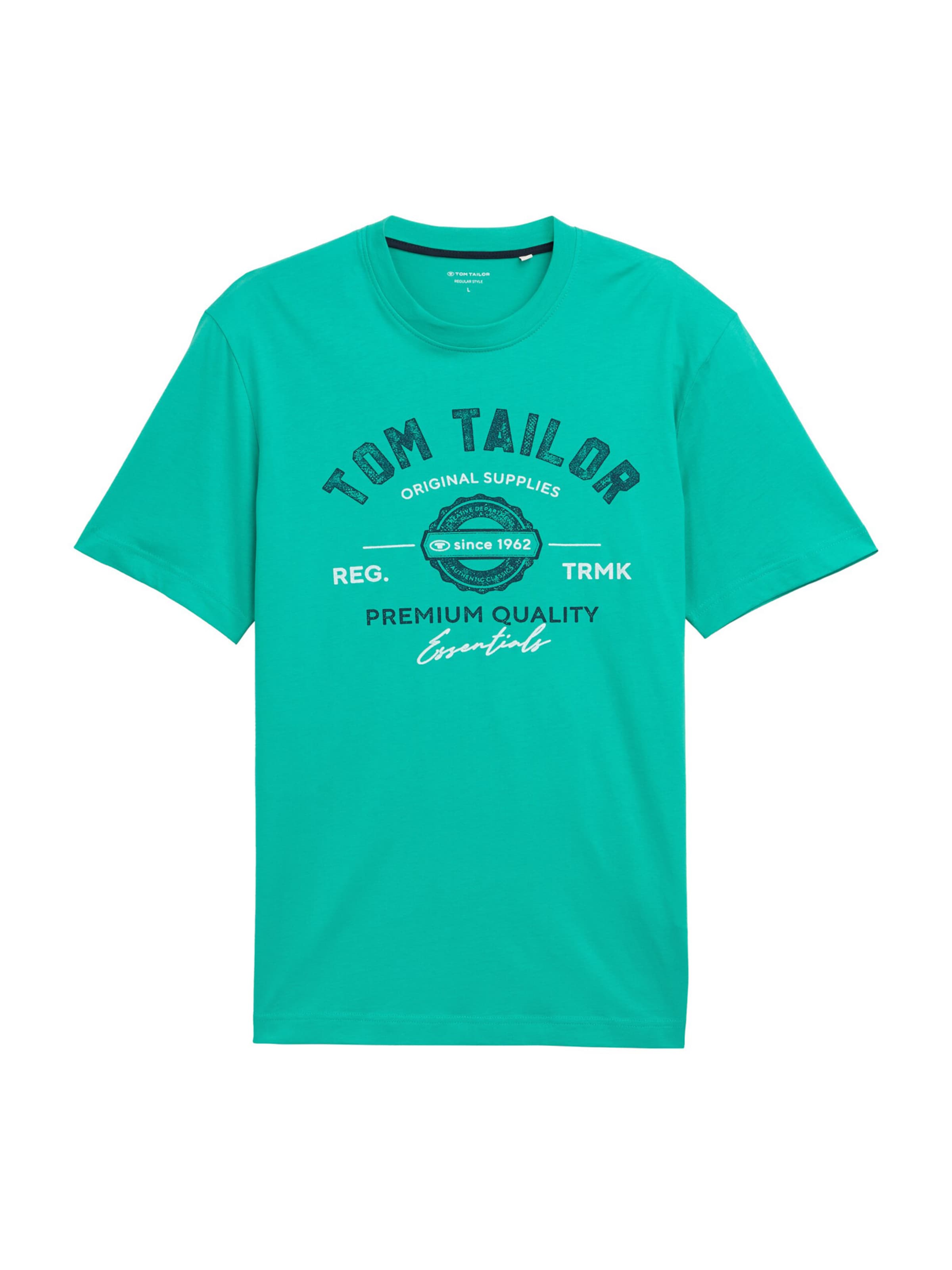 TOM TAILOR Shirt in Green: front