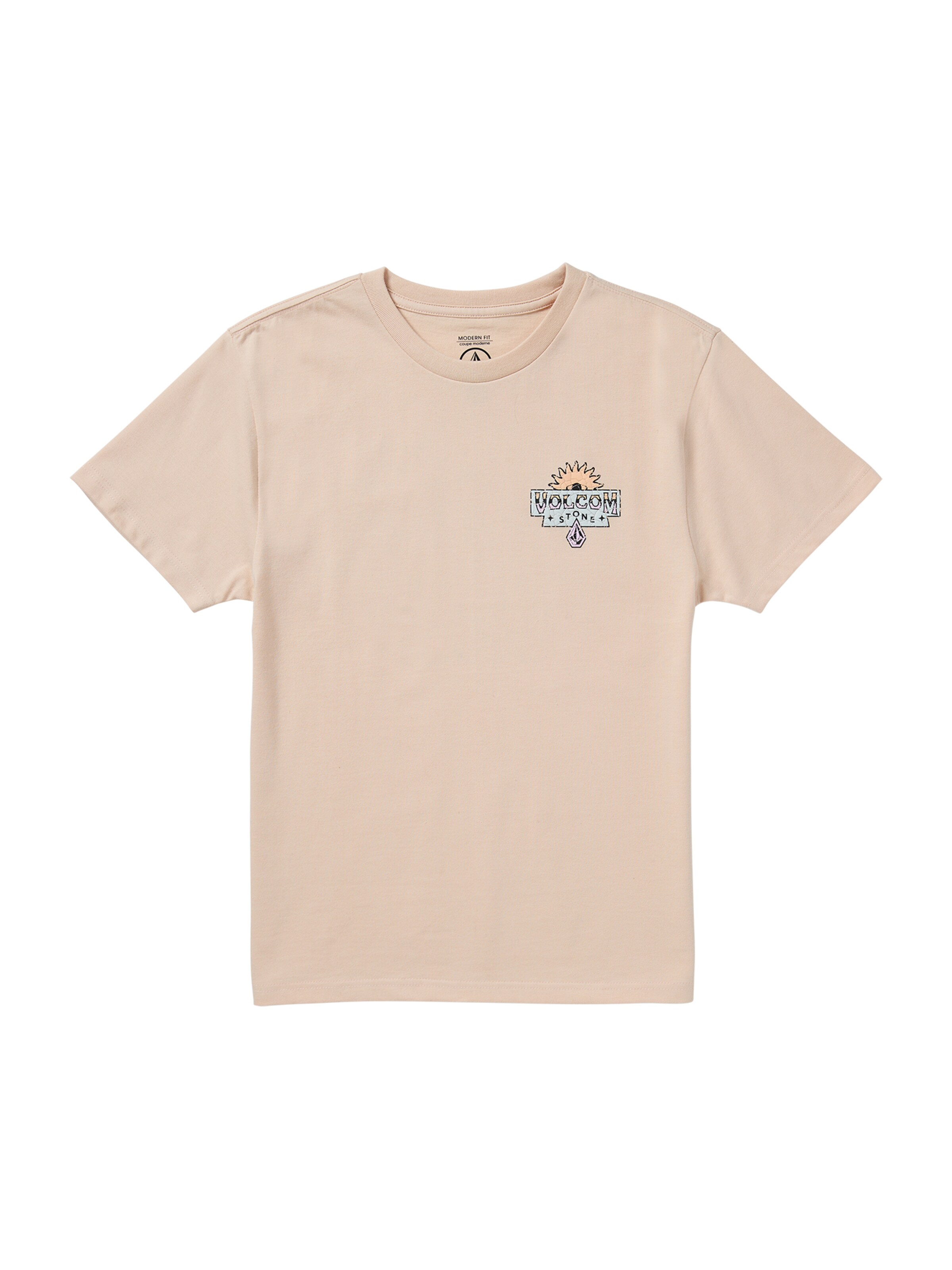 Volcom T-Shirt 'SURE THING' in Beige: Vorderseite