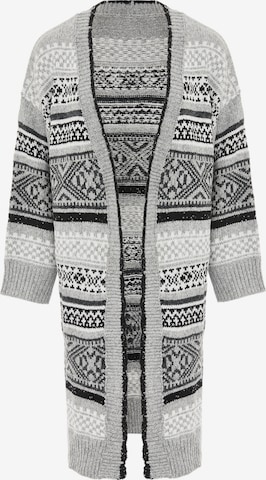 Jalene Kardigan – šedá: přední strana