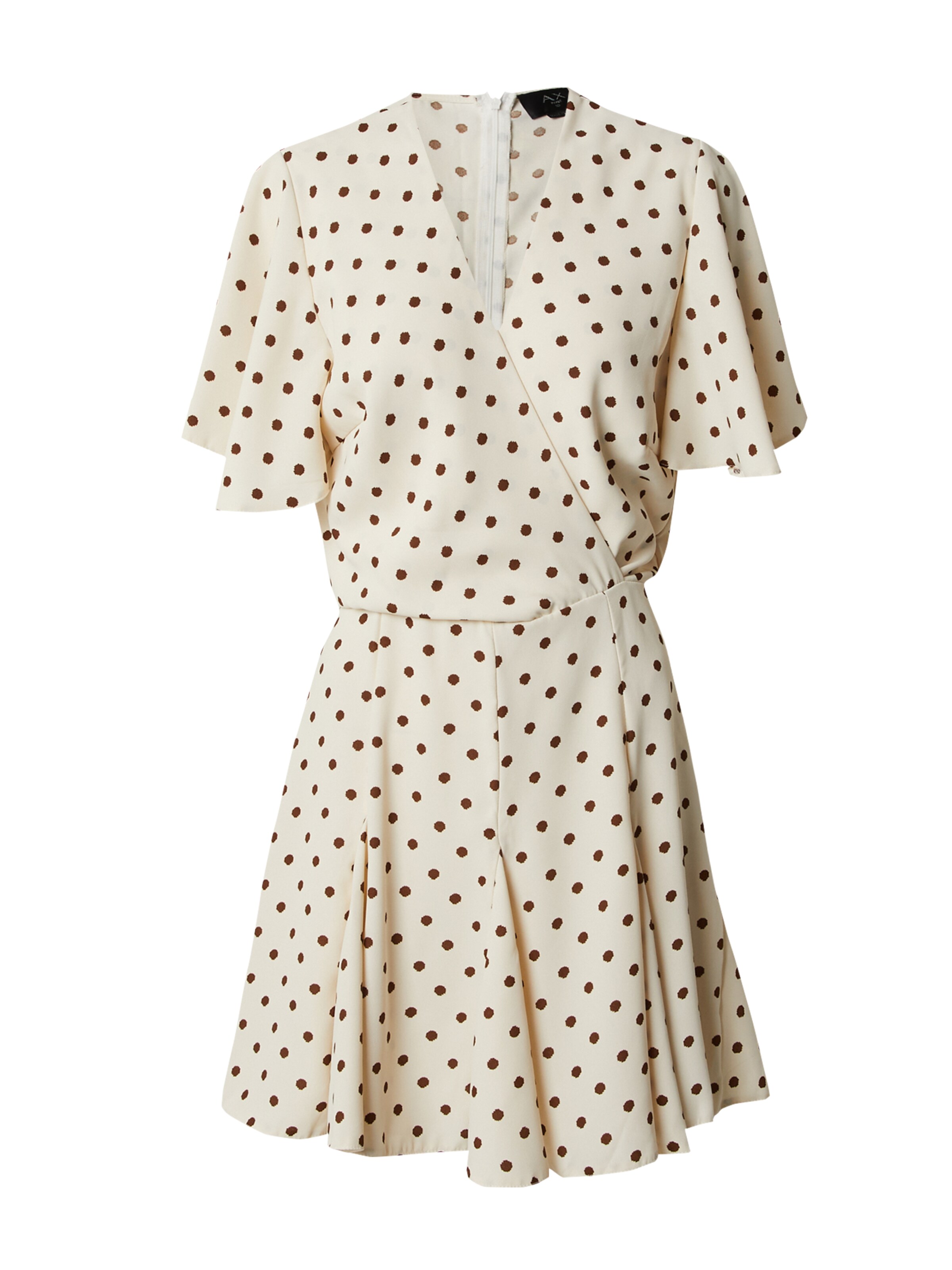 AX Paris Dress in Beige: front